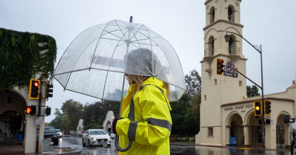 Flooding, a tornado, even the risk of a ‘semi-wet Santa Ana’ before storms finally leave L.A.
