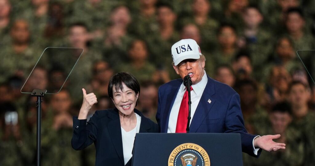 Japan’s leader says Trump called her as dispute with China doesn’t go away