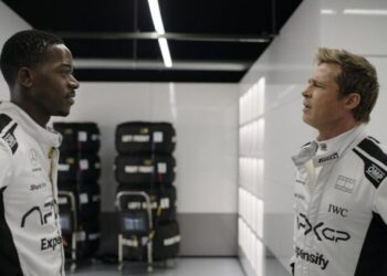 How did the ‘F1’ team make a movie at real F1 races? By learning to act like a pit crew