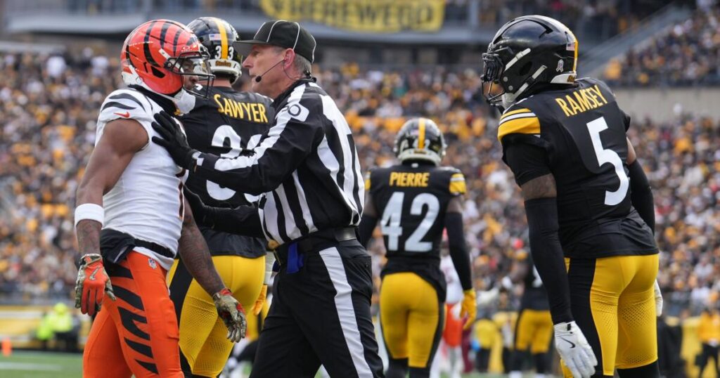 Spitting on Steelers’ Jalen Ramsey to cost Bengals’ Ja’Marr Chase $500,000 for 1-game suspension