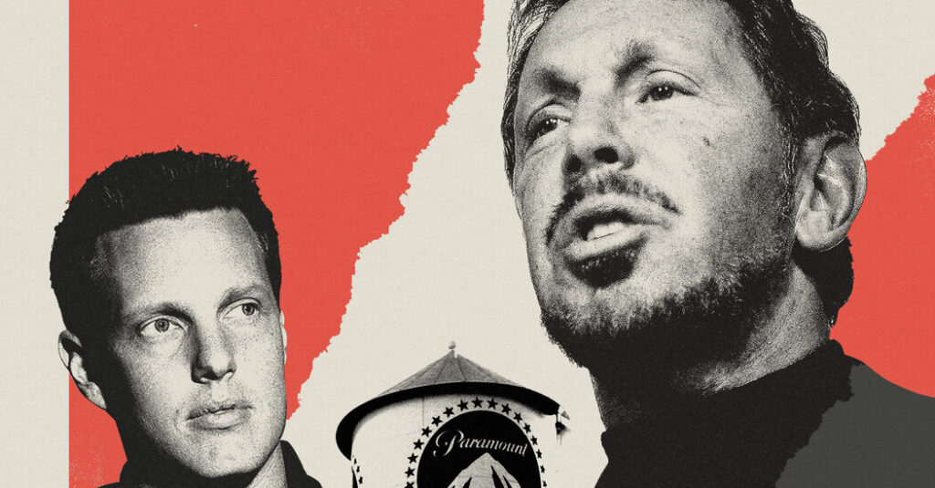 A Father, a Son and Their $108 Billion Push for Media Moguldom