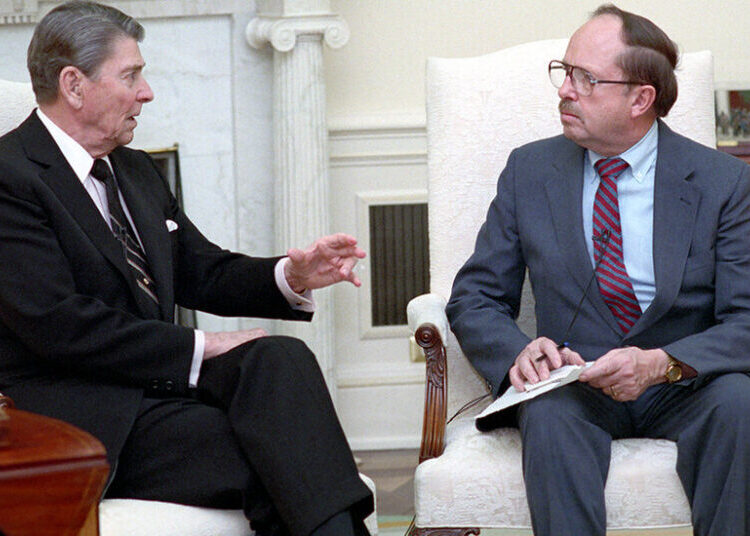 Lou Cannon, Journalist Who Chronicled Reagan in Books, Dies at 92