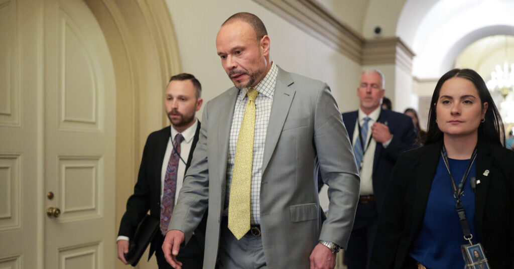 Dan Bongino Says He Will Step Down From F.B.I. in January