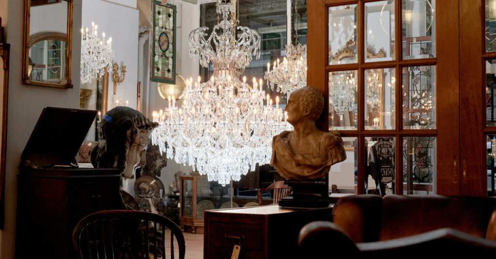 Where ‘Seinfeld,’ a $120,000 Chandelier and a Mysterious Church Converge