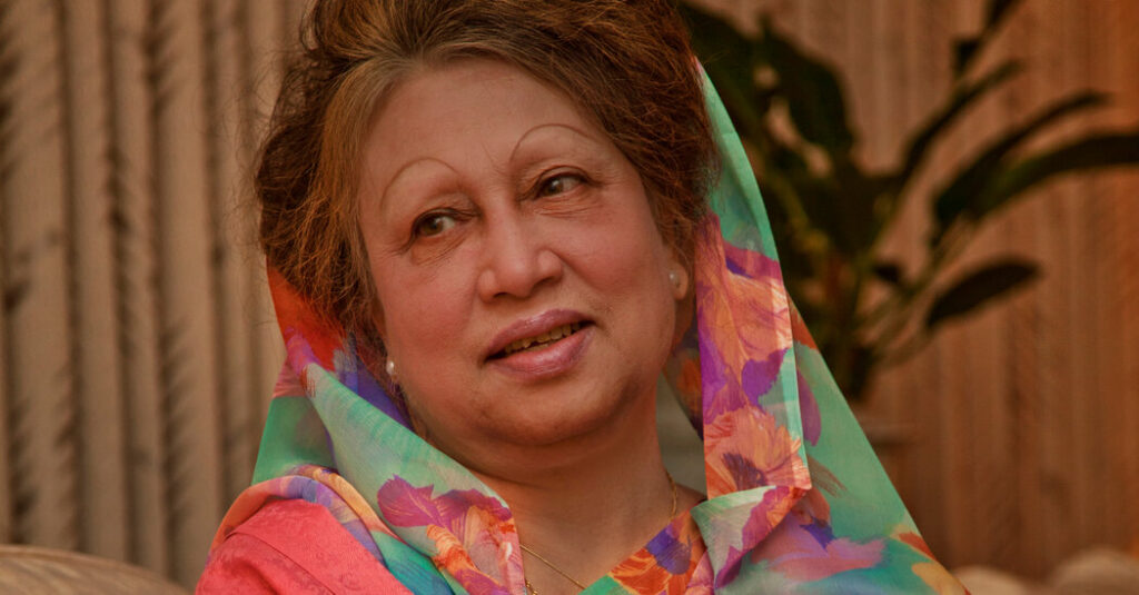Khaleda Zia, Bangladesh’s First Female Prime Minister, Dies