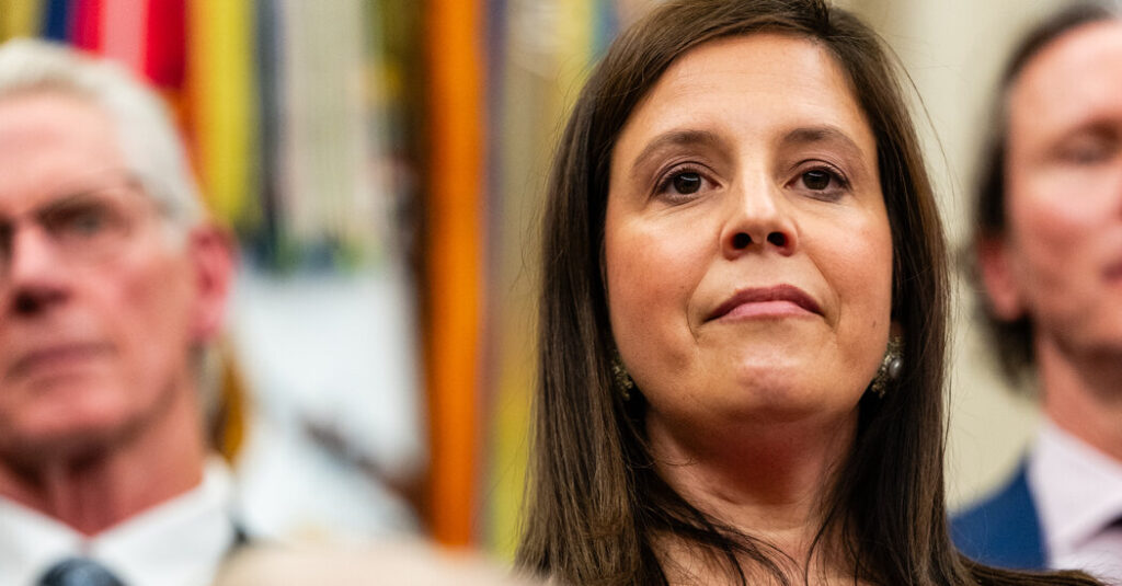 Elise Stefanik Drops Out of N.Y. Governor’s Race and Will Leave Congress