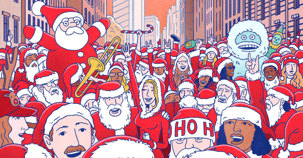 Fleece, Love and Vomit: New Yorkers’ Best (and Worst) SantaCon Stories