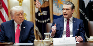 Hegseth Says He Did Not See Survivors of Boat Attack Clinging to Wreckage