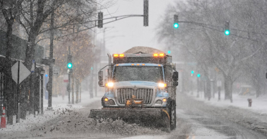 Snow Falls in New York State as Major Storm Approaches