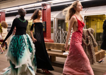 Chanel Holds a Starry Fashion Show in the New York City Subway