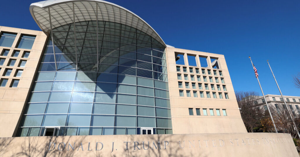 Trump Renames Institute of Peace for Himself