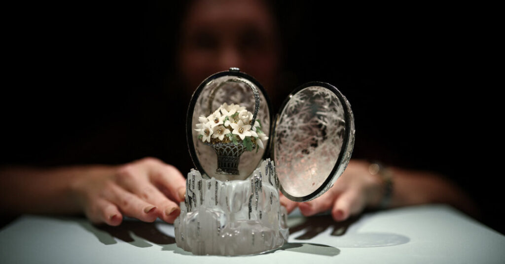 A Prized Fabergé Egg Is Sold at Auction for More Than $30 Million
