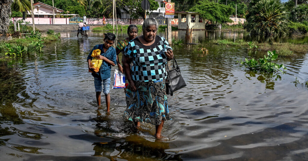 Ruined Rice Fields and Broken Rail Lines: Sri Lanka Counts Cost of Cyclone