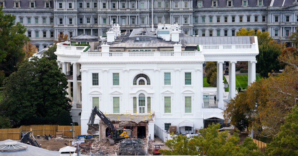 Trump Switches Architects for White House Ballroom Project