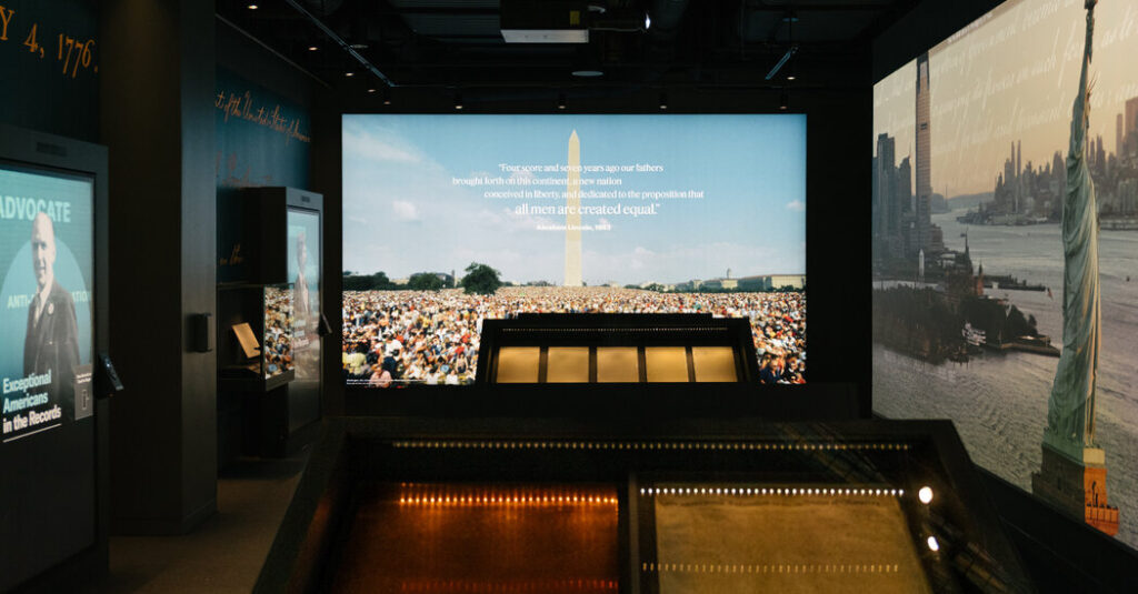 At the National Archives, a Deep Dive Into the American Story