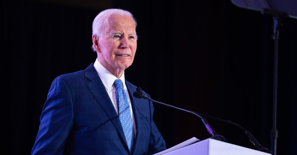 Biden Says Republicans Aim to Turn L.G.B.T.Q. Identity Into ‘Something Scary’