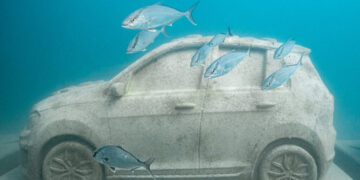 Miami Beach’s New Traffic Jam Frolics With the Fishes