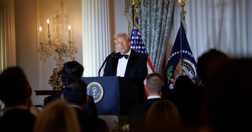 Trump Takes a Starring Role at the Kennedy Center Honors