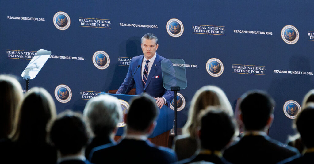 Hegseth Skirts Questions About Releasing Video of Sept. 2 Boat Attack