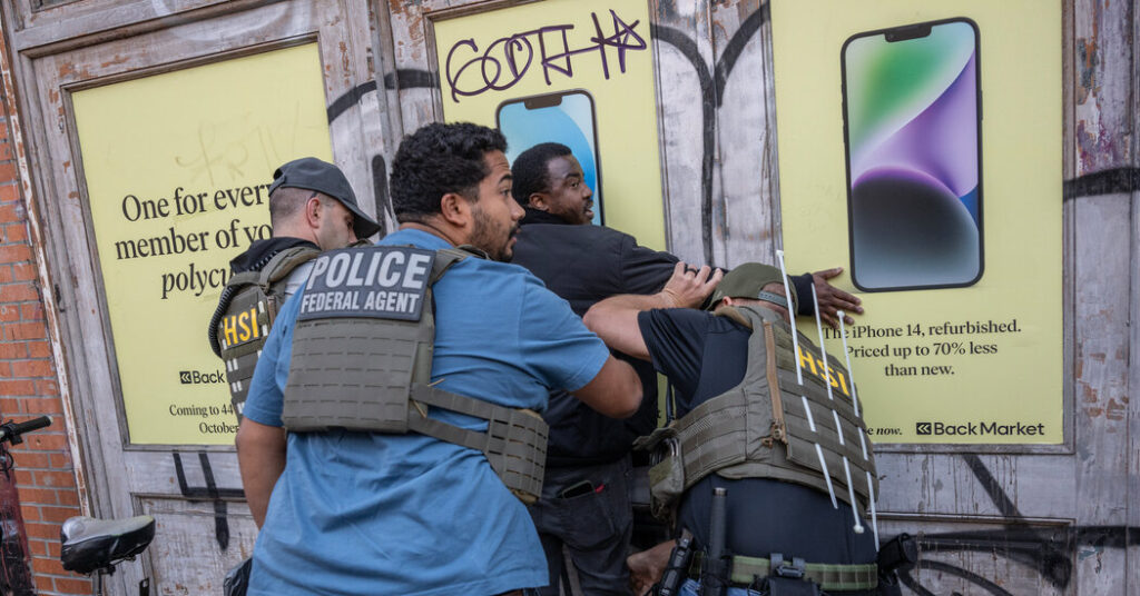 App That Tracks ICE Raids Sues U.S., Saying Officials Pressured Apple to Remove It