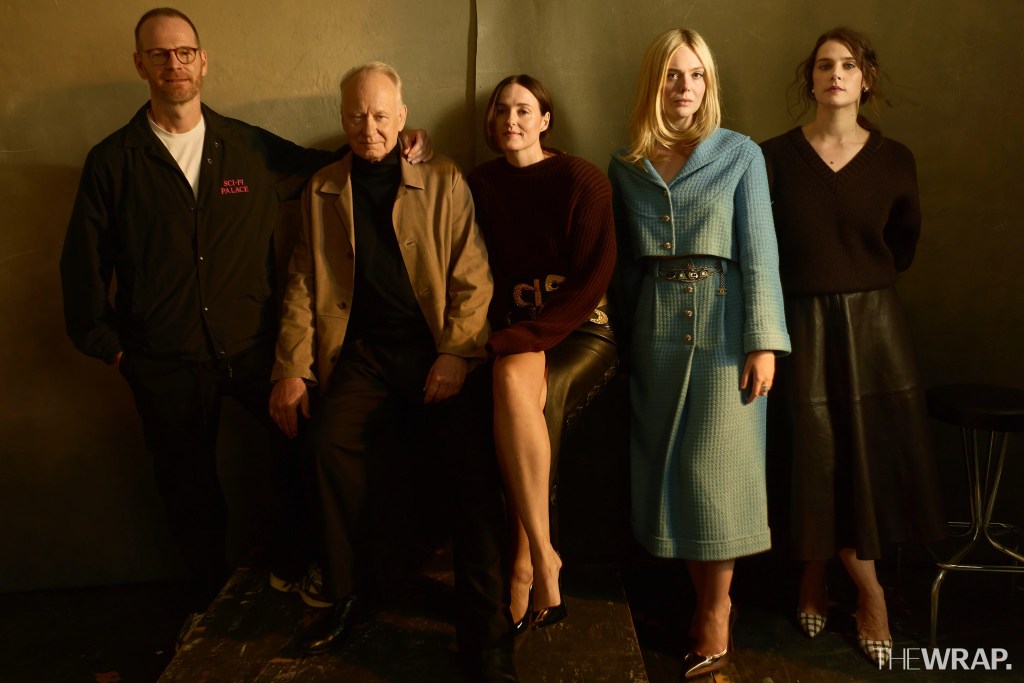 Joachim Trier, director, writer, Stellan Skarsgård, actor, Renate Reinsve, Elle Fanning,Inga Ibsdotter Lilleaas, actresses,
