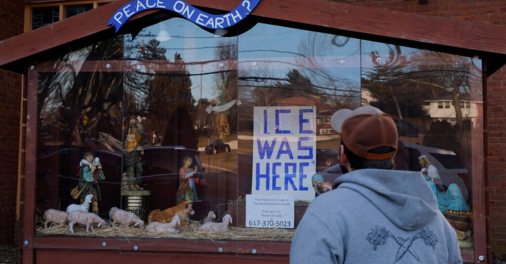 Massachusetts Church Keeps Anti-ICE Nativity Scene, Defying Diocese Leaders