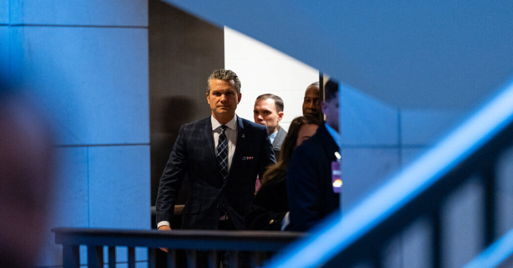 Democrats Say Hegseth Balked at Call for Full Video of Boat Strike