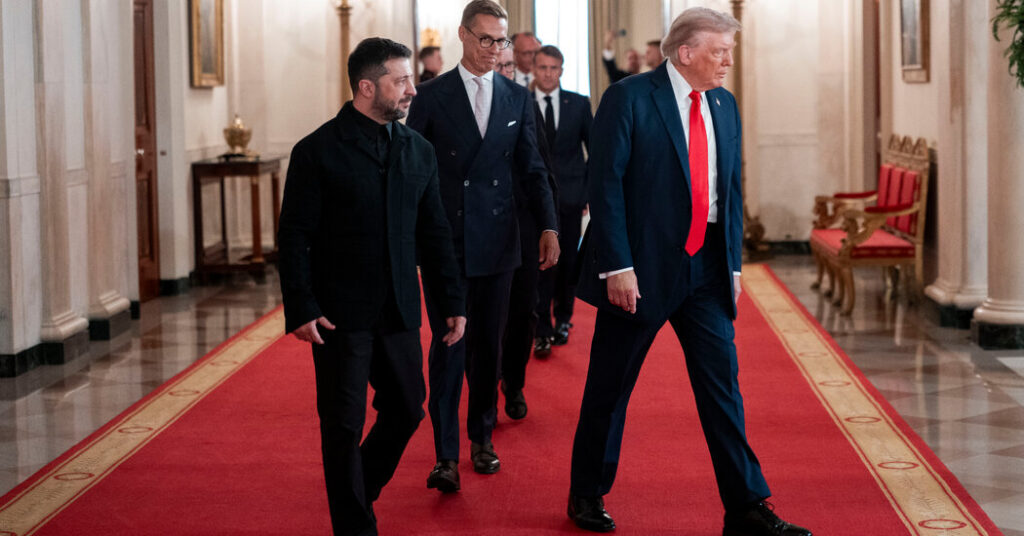 Trump Calls Europe ‘Decaying’ and Suggests ‘Size Will Win’ in Ukraine War