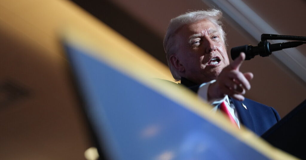 Trump’s Speech on Economy Veers Into an Anti-Immigrant Tirade