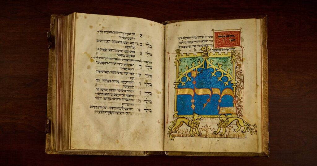 Rare 15th Century Jewish Prayer Book, Looted by the Nazis, to Be Sold