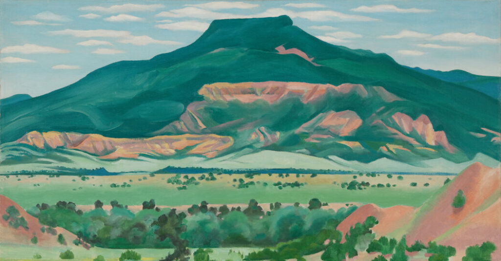 Vistas Painted by Georgia O’Keeffe Protected by Conservation Plan