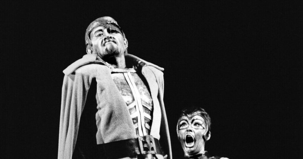 Donald McIntyre, 91, Dies; Starred in New Vision of Wagner’s Operas