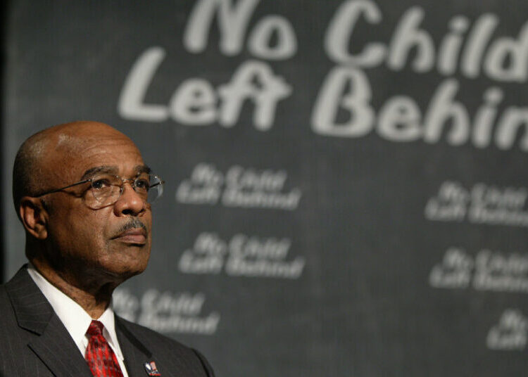 Rod Paige, Education Secretary Who Defended ‘No Child Left Behind,’ Dies at 92