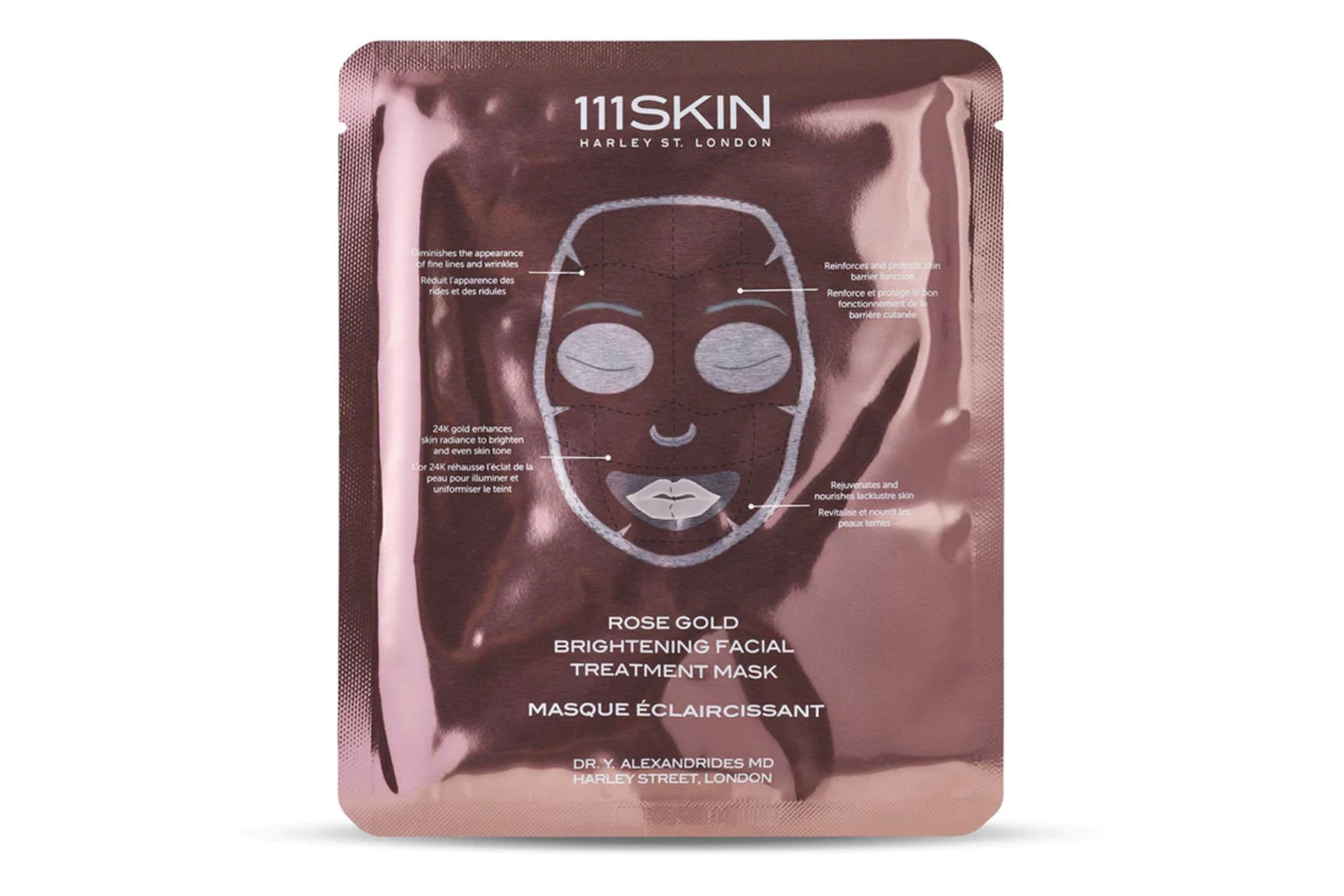 111SKIN Rose Gold Brightening Facial Treatment Mask