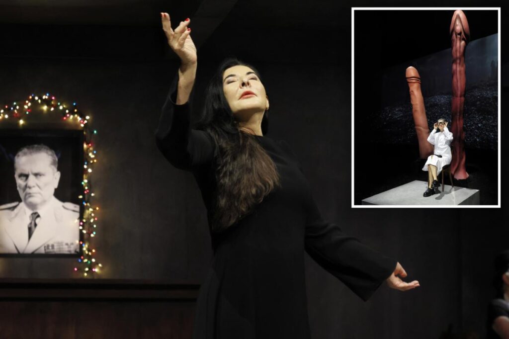 Park Avenue Armory bigwigs welcome raunchy art show displaying 12-foot penises by Marina Abramović — but want to evict cadets