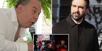 NY rabbi schools Zohran Mamdani on Gaza peace after hateful mob descends on synagogue