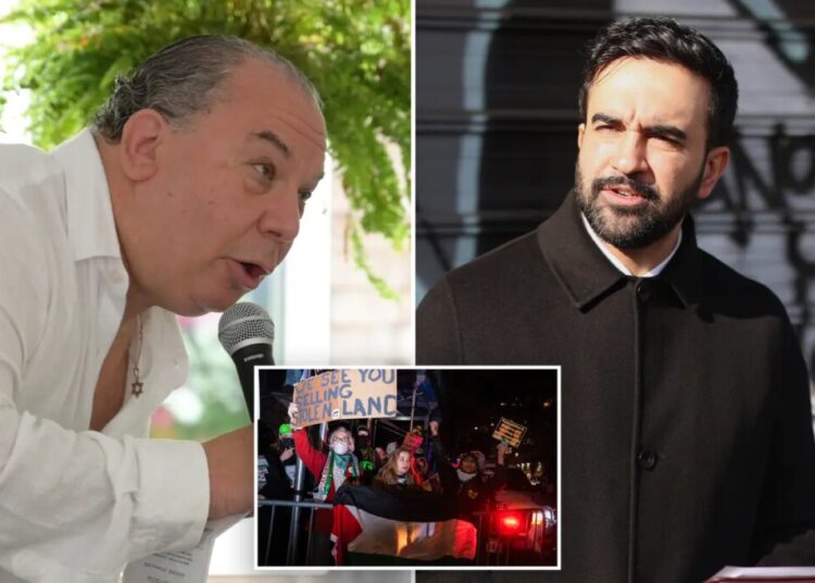 NY rabbi schools Zohran Mamdani on Gaza peace after hateful mob descends on synagogue