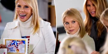 Cheryl Hines joins forces with Melania Trump and Usha Vance as Hollywood casts her out for ‘going MAGA’