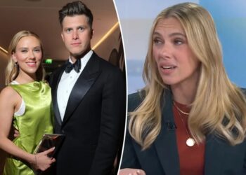 Scarlett Johansson details why she ran out on first date with husband Colin Jost