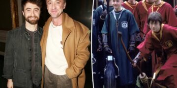 Daniel Radcliffe and Tom Felton have an epic ‘Harry Potter’ reunion 24 years after first film