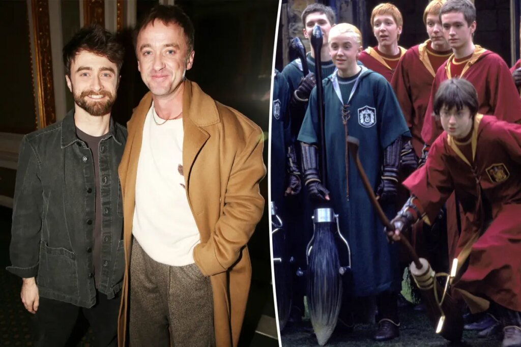 Daniel Radcliffe and Tom Felton have an epic ‘Harry Potter’ reunion 24 years after first film