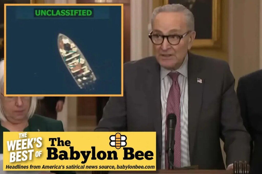 Best of the Babylon Bee: Dems’ poll numbers surging among key narcoterrorist demographic