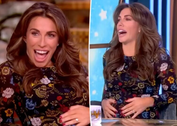 Why pregnant Alyssa Farrah Griffin has been absent from ‘The View’