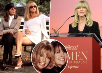 Goldie Hawn breaks down in tears honoring ‘extraordinary’ Diane Keaton