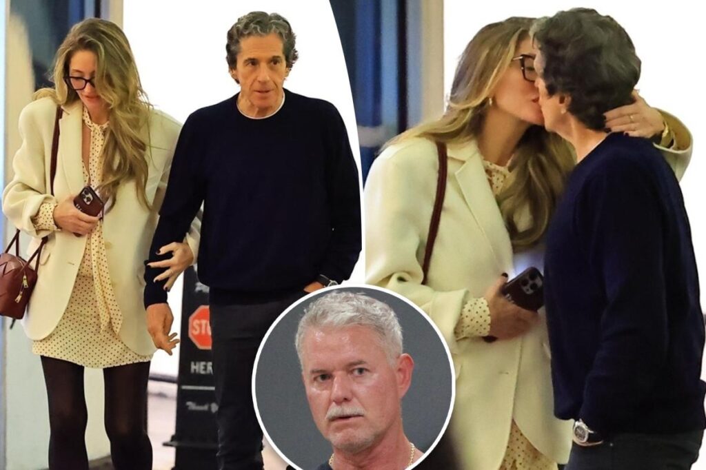 Rebecca Gayheart, 54, kisses billionaire boyfriend, 78, after detailing ‘complicated’ dynamic with ex Eric Dane