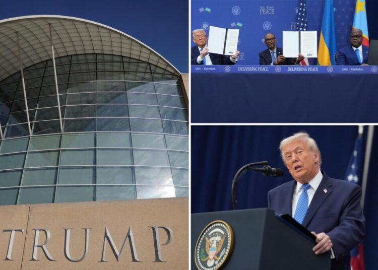 Trump boasts heads of Rwanda and Congo will be ‘hugging, holding hands’ as they sign US-brokered peace deal