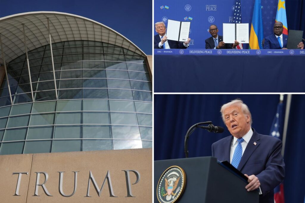 Trump boasts heads of Rwanda and Congo will be ‘hugging, holding hands’ as they sign US-brokered peace deal
