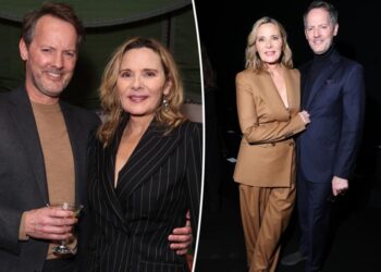 Kim Cattrall marries Russell Thomas in intimate London wedding
