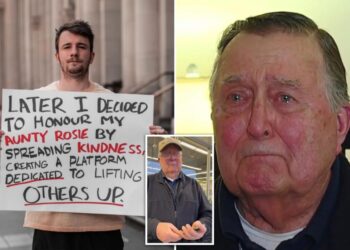 Inside the ‘positivity influencer’s’ viral encounter with Army veteran Ed Bambas, 88, whose story sparked nearly $1.7M donations