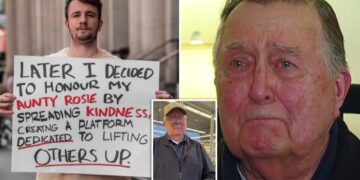 Inside the ‘positivity influencer’s’ viral encounter with Army veteran Ed Bambas, 88, whose story sparked nearly $1.7M donations